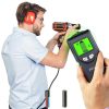 JAXWQ Stud Finder Metal Wood AC Wire Detection Black Seaweed-5