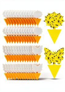 Cleanuper Gnat Traps Sticky Non Toxic 58 Count-0