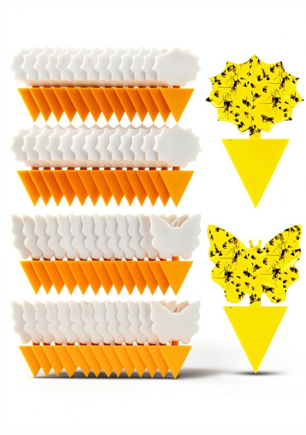 Cleanuper Gnat Traps Sticky Non Toxic 58 Count-0
