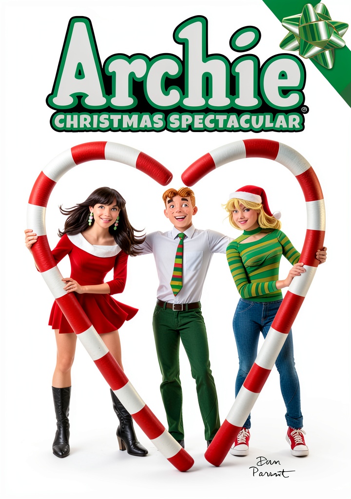 Archie Christmas Comics Kindle edition on a tablet