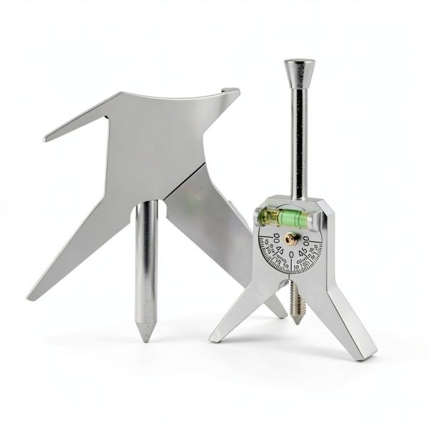 Drphiru Pipe Center Finder Silver Hand Powered Tool for-4