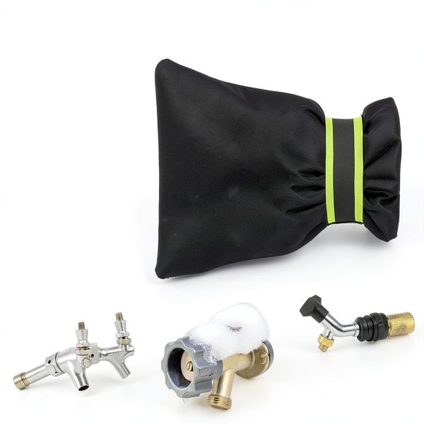 Hometopia Outdoor Faucet Covers Freeze Protection Hook Loop-6