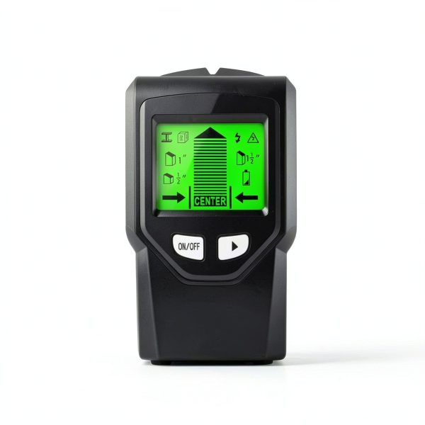 JAXWQ Stud Finder Metal Wood AC Wire Detection Black Seaweed-1