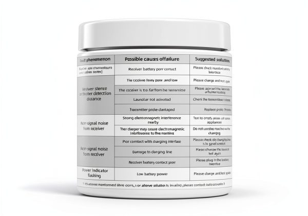 Xeoca Pipe Locator Waterproof ABS Probe USB Charging Blue-6