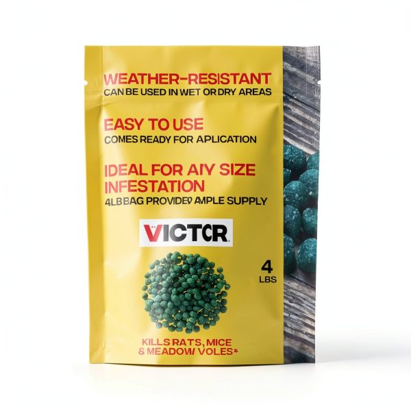 Victor Rodent Control Pellets Indoor Outdoor Bait M925-2