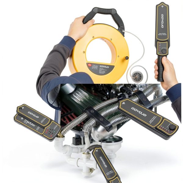 GOYOJO Pipe Locator Detector Blockage Metal PVC Plumbing-5