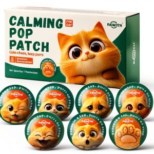 Cat Calming Diffuser Pawith Travel Car Home – 1 Pack Pop Patch-0