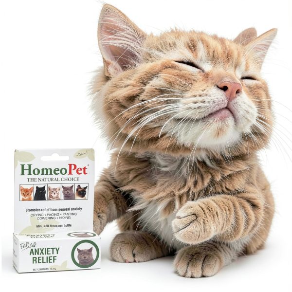 HomeoPet Feline Anxiety Relief Natural Stress Support for Cats 15ml-3