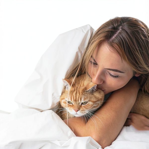 Melatonin for Cats Asusxcli Calming Treats Natural Plant Formula-8