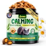Cat Calming Treats YOTANGO 500 Crunchy Chicken Chews for Stress-0