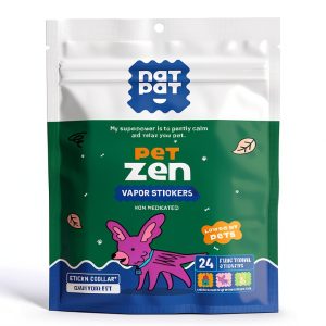 Pet Zen Calming Patches for Dogs by NATPAT – Anxiety Relief 24 Patches-0
