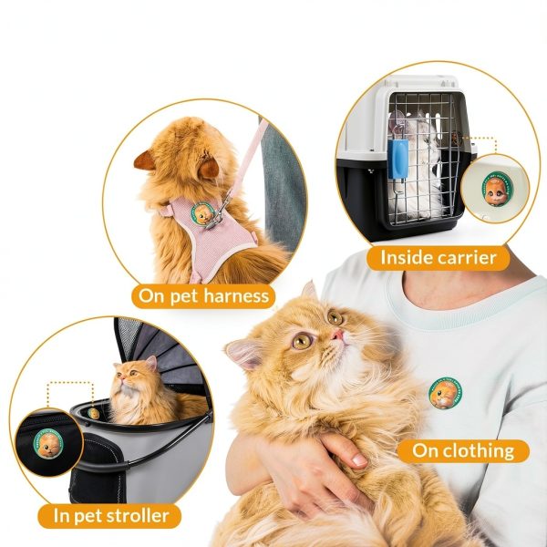 Cat Calming Diffuser Pawith Travel Car Home – 1 Pack Pop Patch-3