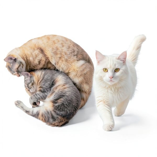Melatonin for Cats Asusxcli Calming Treats Natural Plant Formula-6