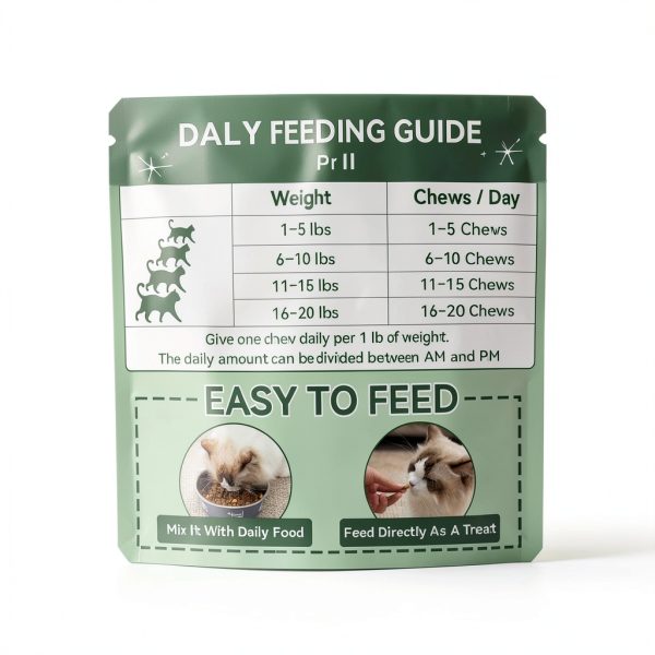 Cat Calming Treats YOTANGO 500 Crunchy Chicken Chews for Stress-6