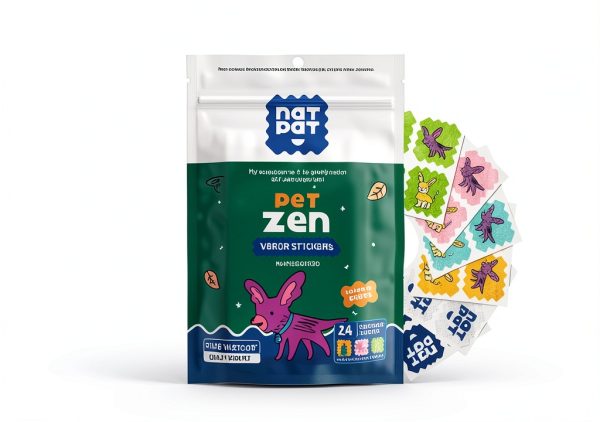 Pet Zen Calming Patches for Dogs by NATPAT – Anxiety Relief 24 Patches-3